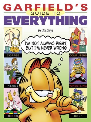 cover image of Garfield's Guide to Everything